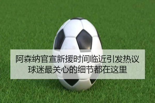 阿森纳官宣新援时间临近引发热议 球迷最关心的细节都在这里